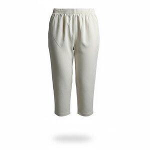 Vintage Alfred Dunner Plus Size Cream Business Dress Pants Casual Slacks Size 18